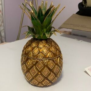 PINEAPPLE…”NYCO”…VINTAGE 90’S CLOISONNE PINEAPPLE..6.5”Height… 3” at Widest